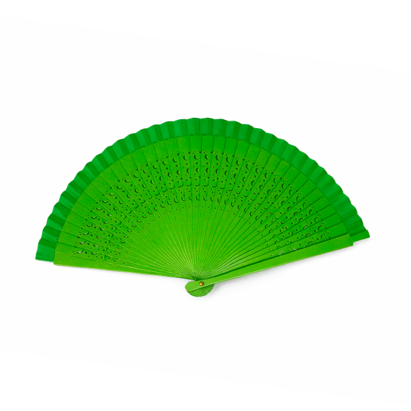 Abanico verde Andalucía calado