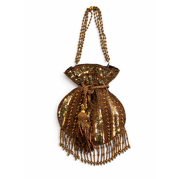 Bombonera joya bordados abalorios