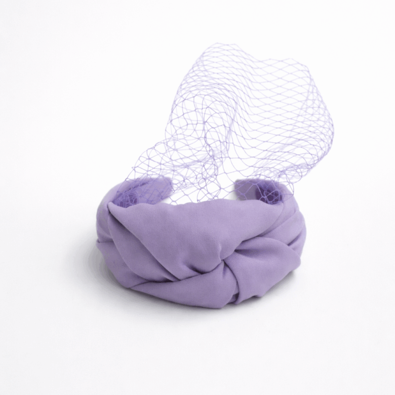 Diadema fiesta red lila