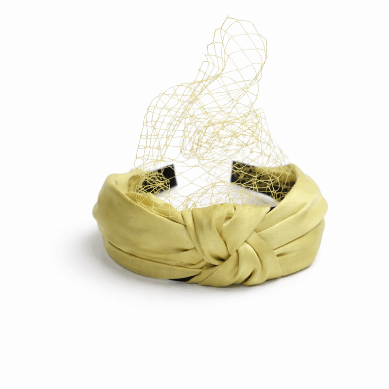 Diadema amarilla redecilla