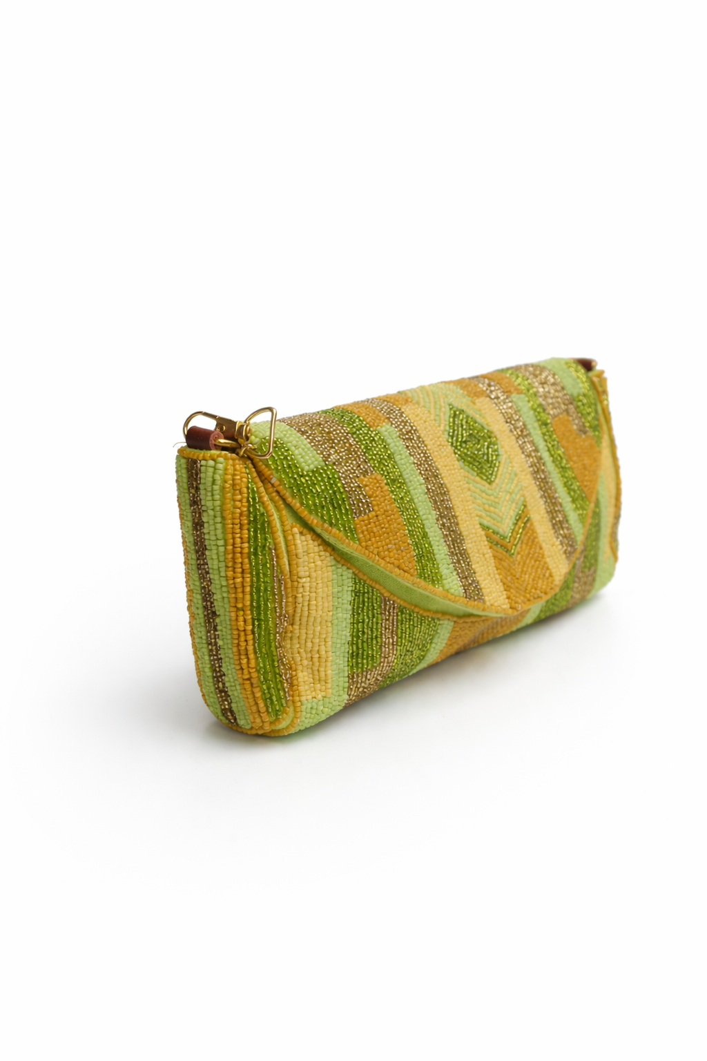 Bolso cartera cuentas verdes - Imagen 2