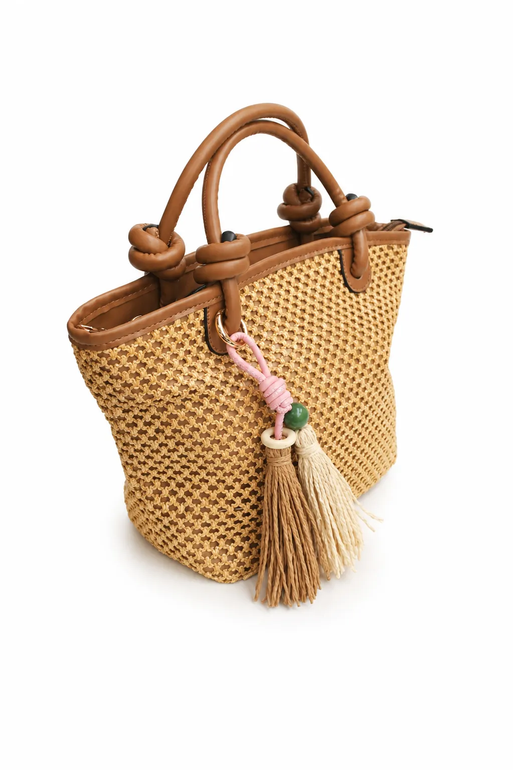 Bolso tipo capazo con asas - Imagen 2