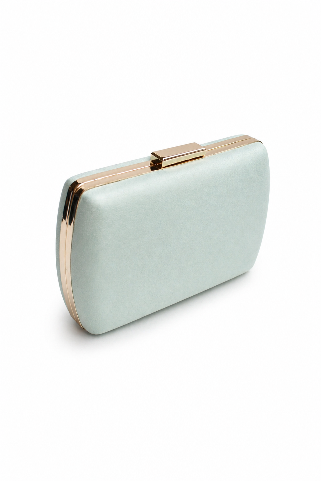 Bolso de fiesta clutch aguamarina - Imagen 2