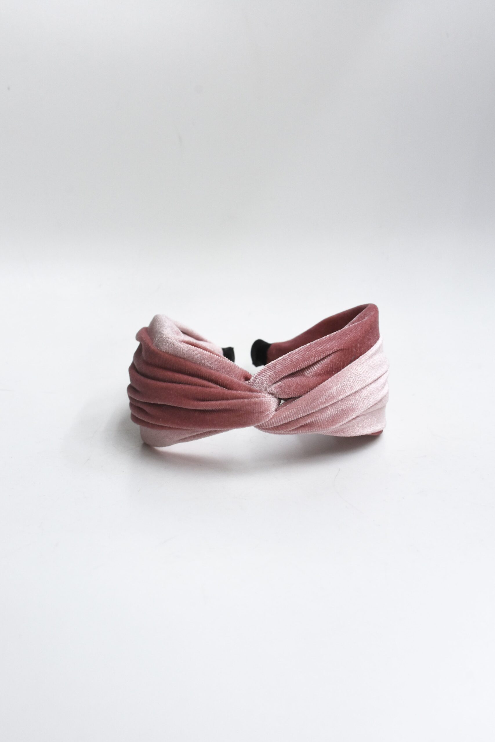 Diadema de fiesta terciopelo rosa
