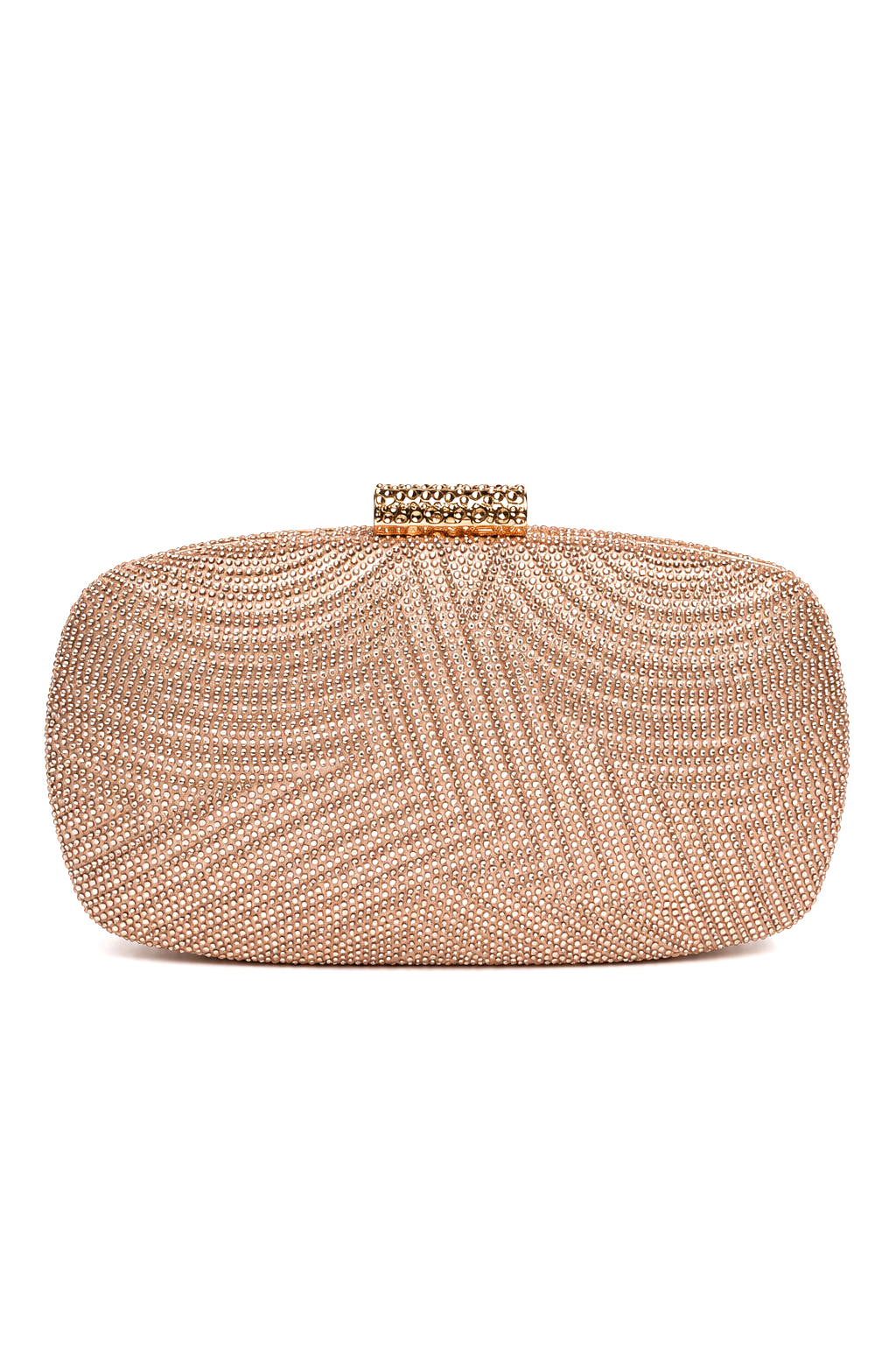 Bolso de fiesta oro rosa joya
