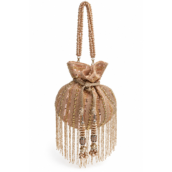 Clutch bombonera rosa joya